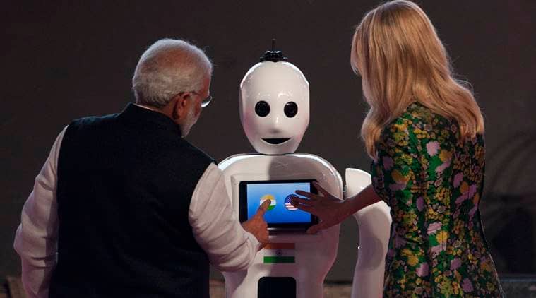 PM Narendra Modi launched Mitra, the ‘Made in India’ robot